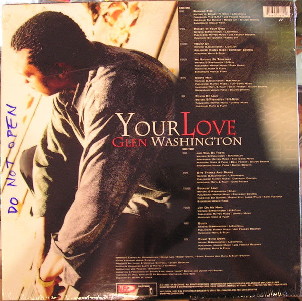 Glen Washington : Your Love (LP, Album)