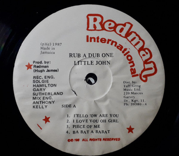 Little John : Rubber Dub One (LP)