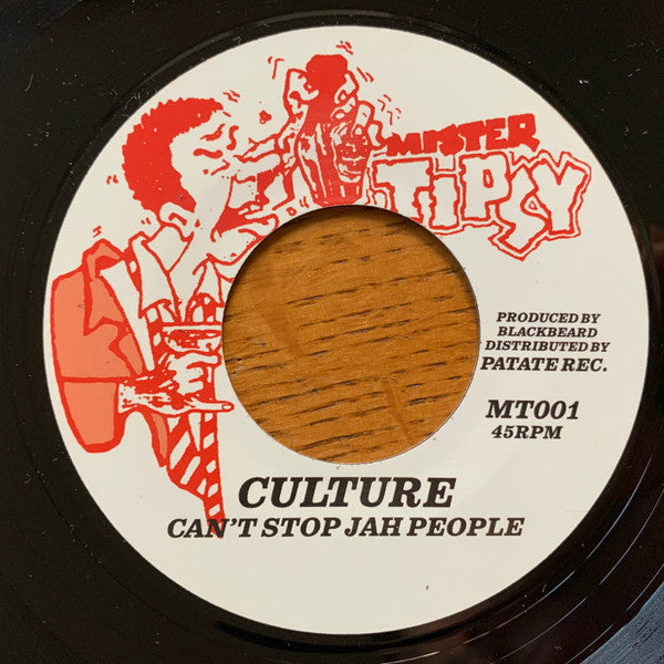 Culture : Can't Stop Jah People (7")
