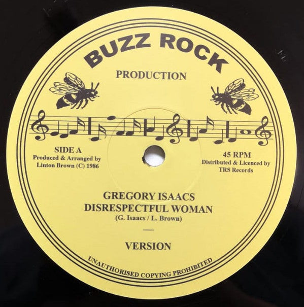 Gregory Isaacs / John Daygo : Disrespectful Woman / Pull Over (12")