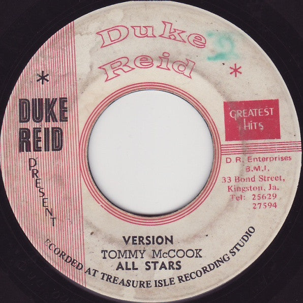 The Willows (2) / Tommy McCook All Stars* : Watch A Whisperor (7", Single)
