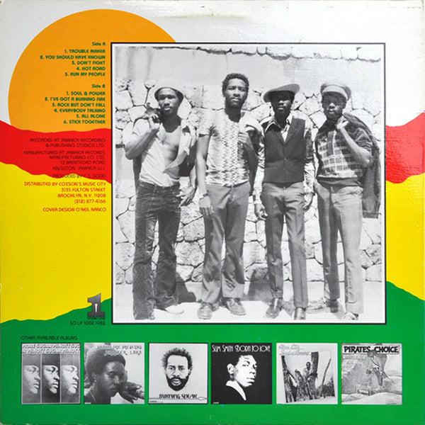 Wailing Soul* : Soul & Power (LP, Album, RE, Whi)