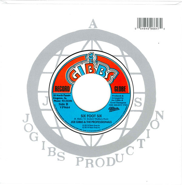 Prince Allah* / Joe Gibbs & The Professionals : Naw Go A Them Burial / Six Foot Six (7", RE)