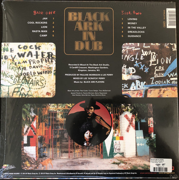 Black Ark Players : Black Ark In Dub (LP, Album, RE)