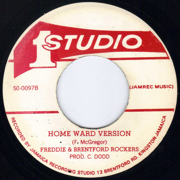 Freddie McGregor / Freddie McGregor & Brentford Rockers : Home Ward Bound / Home Ward Version (7", Single)