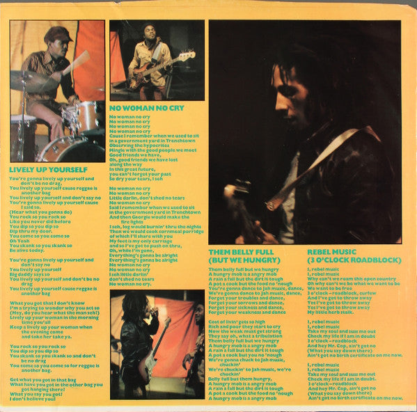 Bob Marley & The Wailers : Natty Dread (LP, Album, Pit)