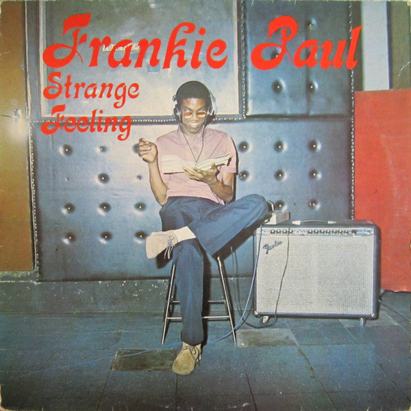 Frankie Paul : Strange Feeling (LP, Album, Red)