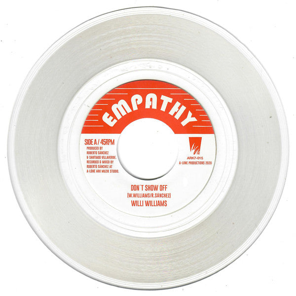 Willi Williams / Lone Ark Riddim Force : Don't Show Off / Messenger Dub (7", Single, CLE)