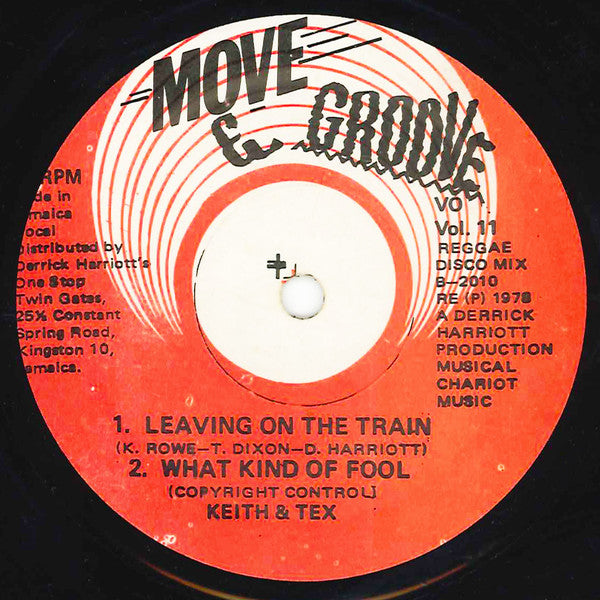 Keith & Tex : Tonight / Stop That Train (12")