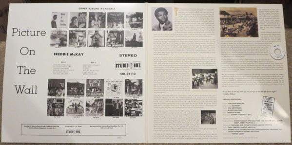 Freddie McKay : Picture On The Wall (2xLP, Album, RE, RM, RP)