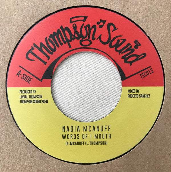 Nadia Harris Mcanuff : Words Of I Mouth / Dub Of I Mouth (7", Single)