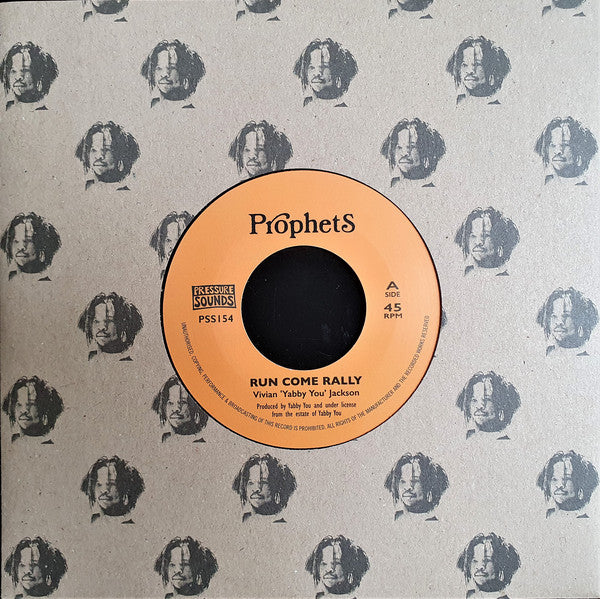 Vivian Jackson : Run Come Rally  (7", RE)