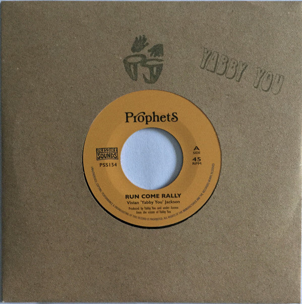 Vivian Jackson : Run Come Rally  (7", RE)