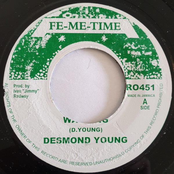 Desmond Young : Warning (7", RE)