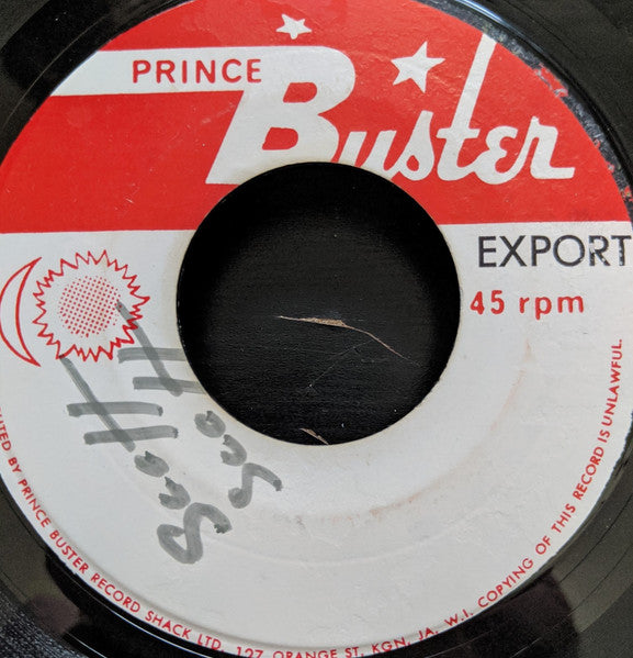 Prince Buster & Prince Buster's All Stars : Run Man Run / Danney Dane & Lorainne (7", Single, RE)
