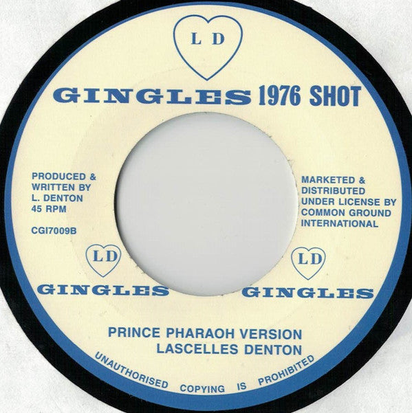 Lascelles Denton : Prince Pharaoh (7", RE)