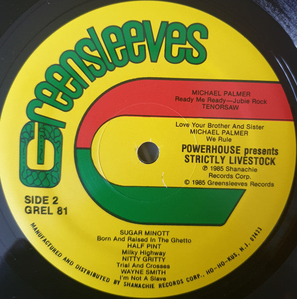 Various : Powerhouse Presents: Strictly Live Stock (LP)