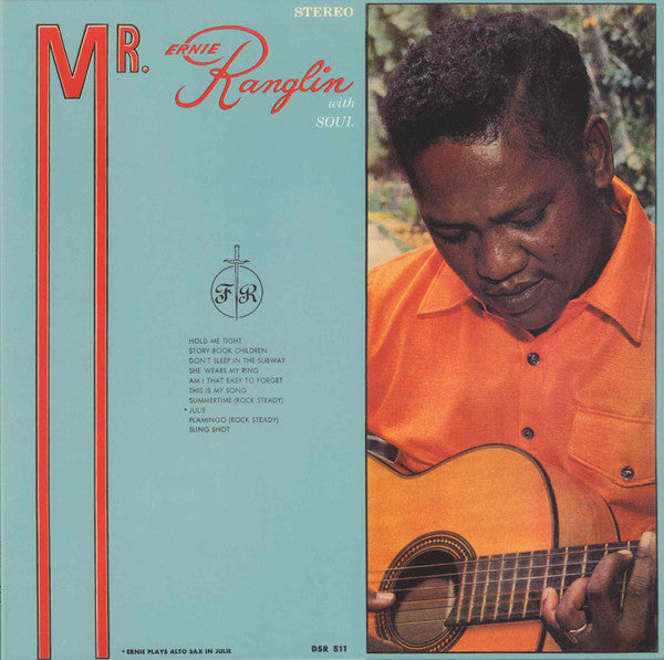 Ernest Ranglin : Mr. Ernie Ranglin With Soul (LP, Album, RE)