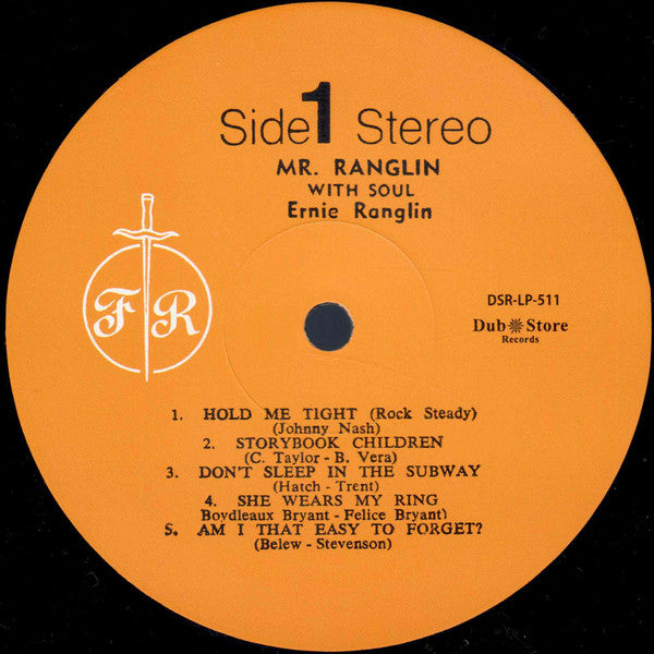 Ernest Ranglin : Mr. Ernie Ranglin With Soul (LP, Album, RE)