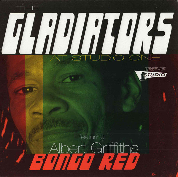 The Gladiators Featuring Albert Griffiths : At Studio One - Bongo Red (LP, Comp)