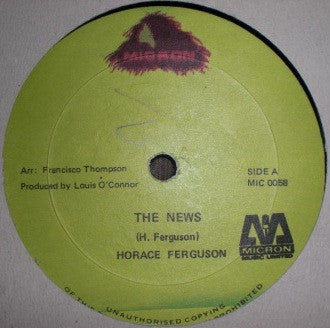 Horace Ferguson / Papa San : The News / Computer Broom (12")