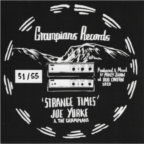 Joe Yorke & The Grampians : Strange Times / Dub (7", Num, Pol)