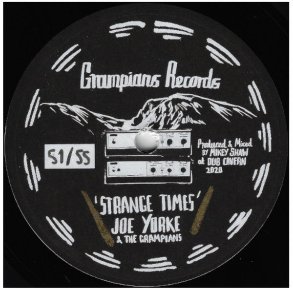 Joe Yorke & The Grampians : Strange Times / Dub (7", Num, Pol)