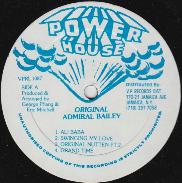 Admiral Bailey : Original (LP, Album)