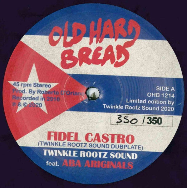 Twinkle Rootz Sound Feat. Aba-Ariginals : Fidel Castro (12", Ltd, Num)