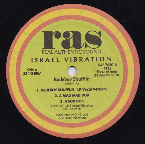 Israel Vibration : Rudeboy Shufflin (12")