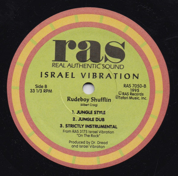 Israel Vibration : Rudeboy Shufflin (12")