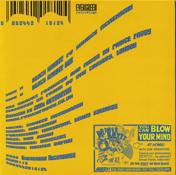 Prince Fatty And Shniece McMenamin : Black Rabbit (7", Single)