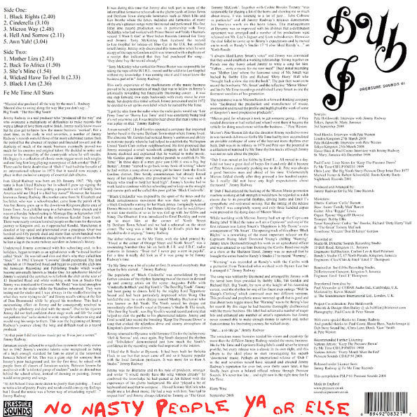 Jimmy Radway & The Fe Me Time All Stars : Dub I (LP, Album, RE)