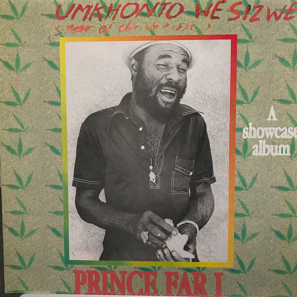 Prince Far I : Umkhonto We Sizwe (Spear Of The Nation) (LP, Album, RE)