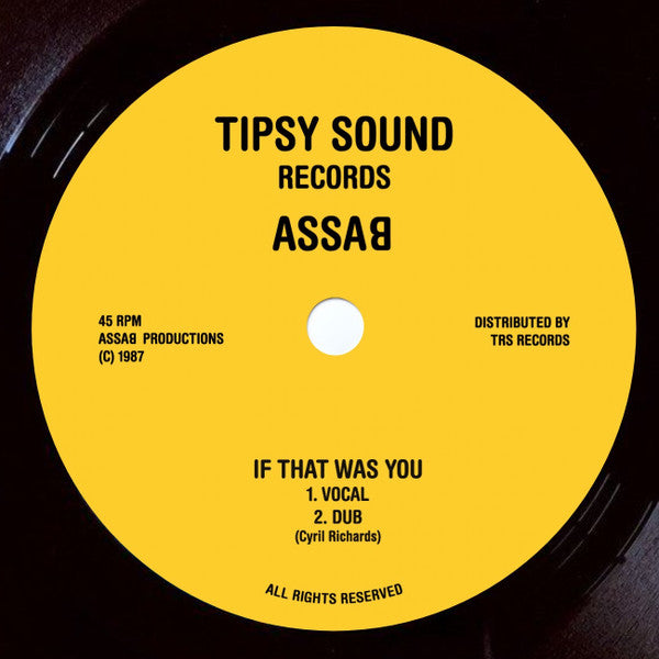 Assab : I'm A Loner Girl / If That Was You (12", RE)