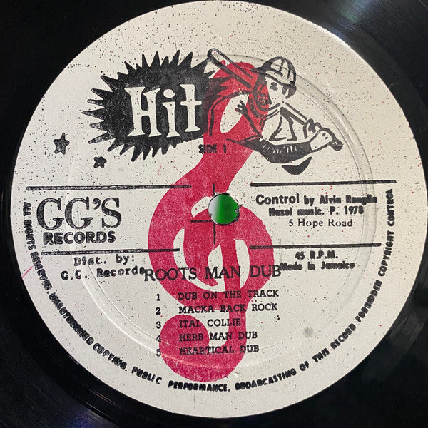 The Revolutionaries : Roots Man Dub (LP)