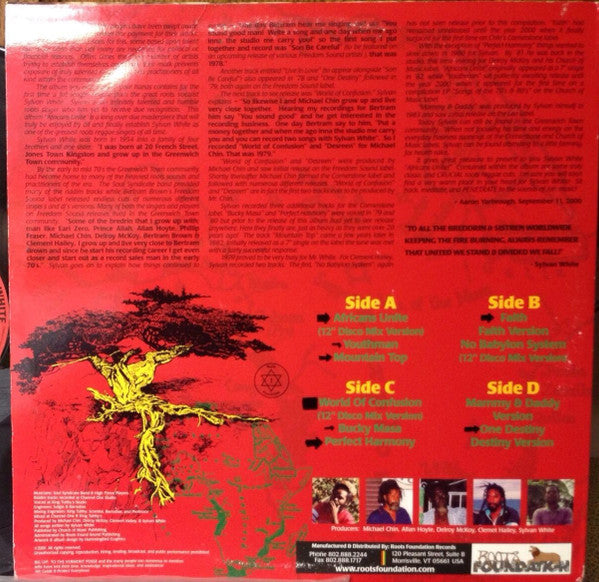 Sylvan White : Africans Unite (2xLP)