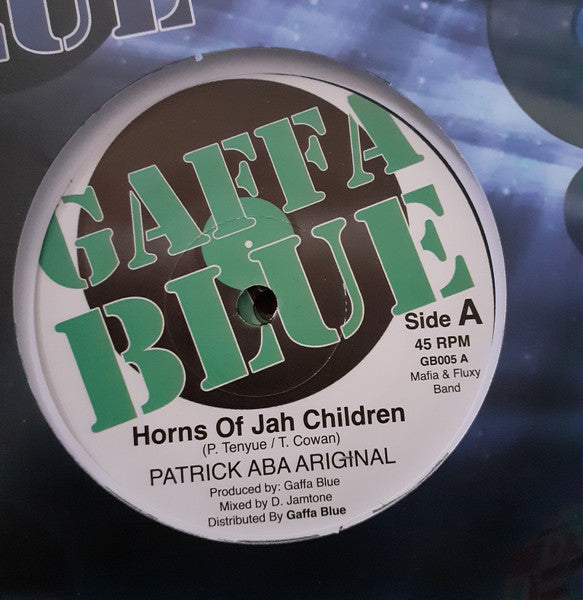 Patrick Tenyue / Mafia & Fluxy Band : Horns Of Jah Children / Dub Of Jah Children (7")