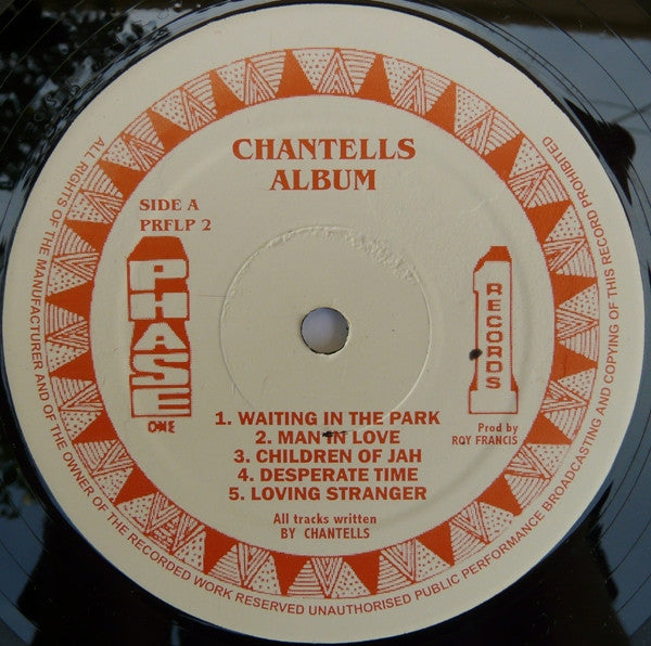 The Chantells : Waiting In The Park (LP, Comp, RE)