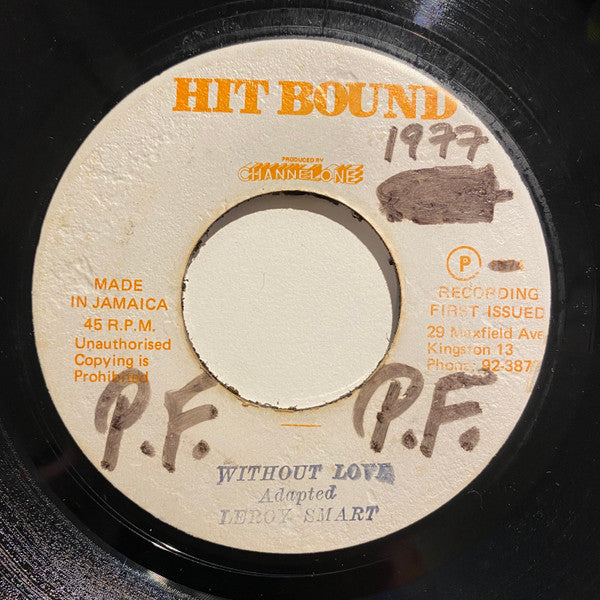 Leroy Smart : Without Love (7")