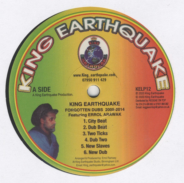 King Earthquake : Forgotten Dubs 2005-2014 (LP, Comp)