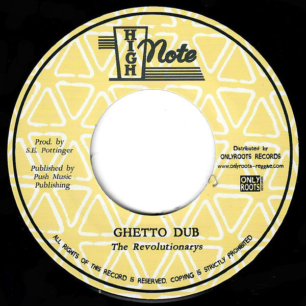 Bob Andy And The Revolutionaries : Ghetto Stays In The Mind (7")