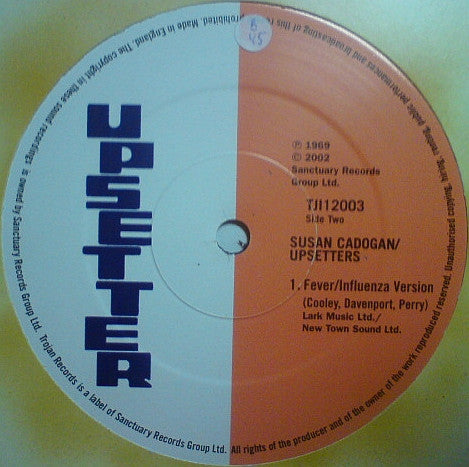 Susan Cadogan / Upsetters* : Hurt So Good / Fever (12", RE)