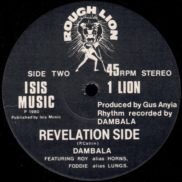 Pauline Of Brown Sugar* With Dambala, Roy Alias Horns, Freddie Alias Lungs : Me And My Dread (12")