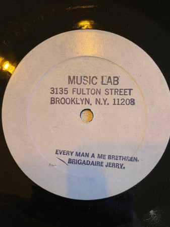 Brigadier Jerry / Peter Broggs : Every Man A Me Brethren / Sing A New Song  (12", M/Print, Num, W/Lbl, Sta)