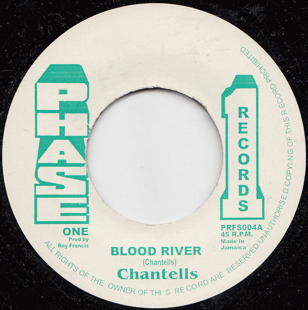 The Chantells : Blood River (7")