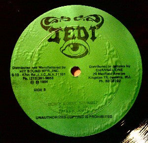 Patrick Andy : Don't Worry Yourself (12")