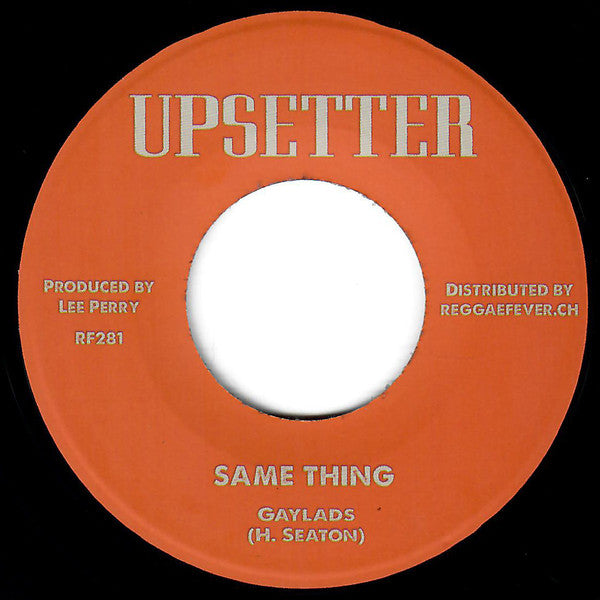Stranger Cole / The Gaylads : Rough And Smooth / Same Thing (7")