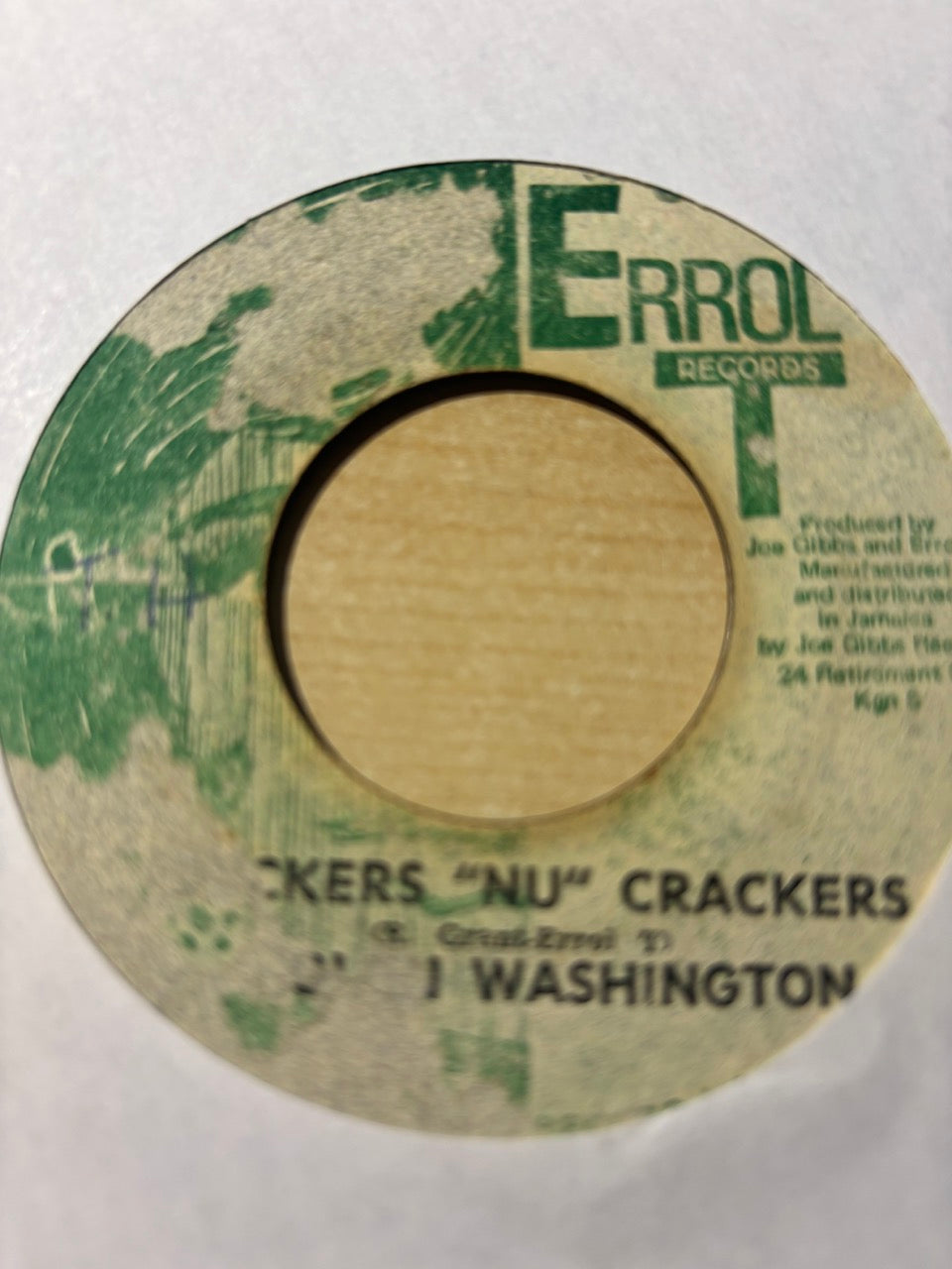 Glen Washington : Rockers "Nu" Crackers (7")