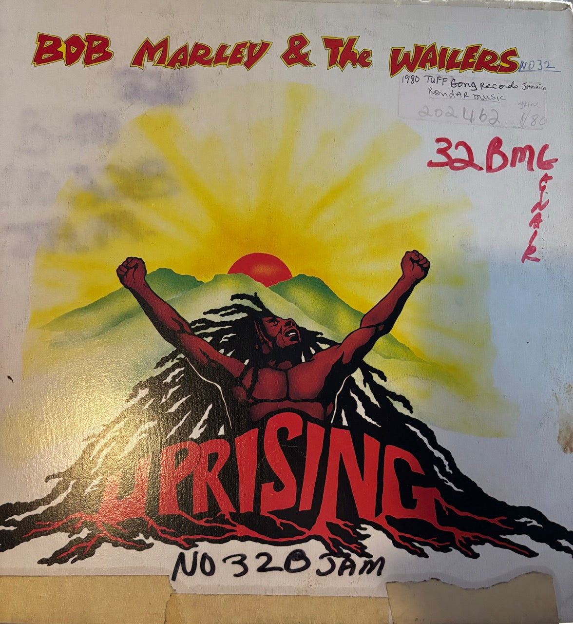 Bob Marley & The Wailers : Uprising (LP, Album)